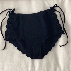 Marysia Palm Springs Tie Bottom in Black